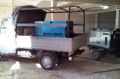 Компрессор + 1 молоток (39 Дж) + 2 бетонолома (100 Дж)